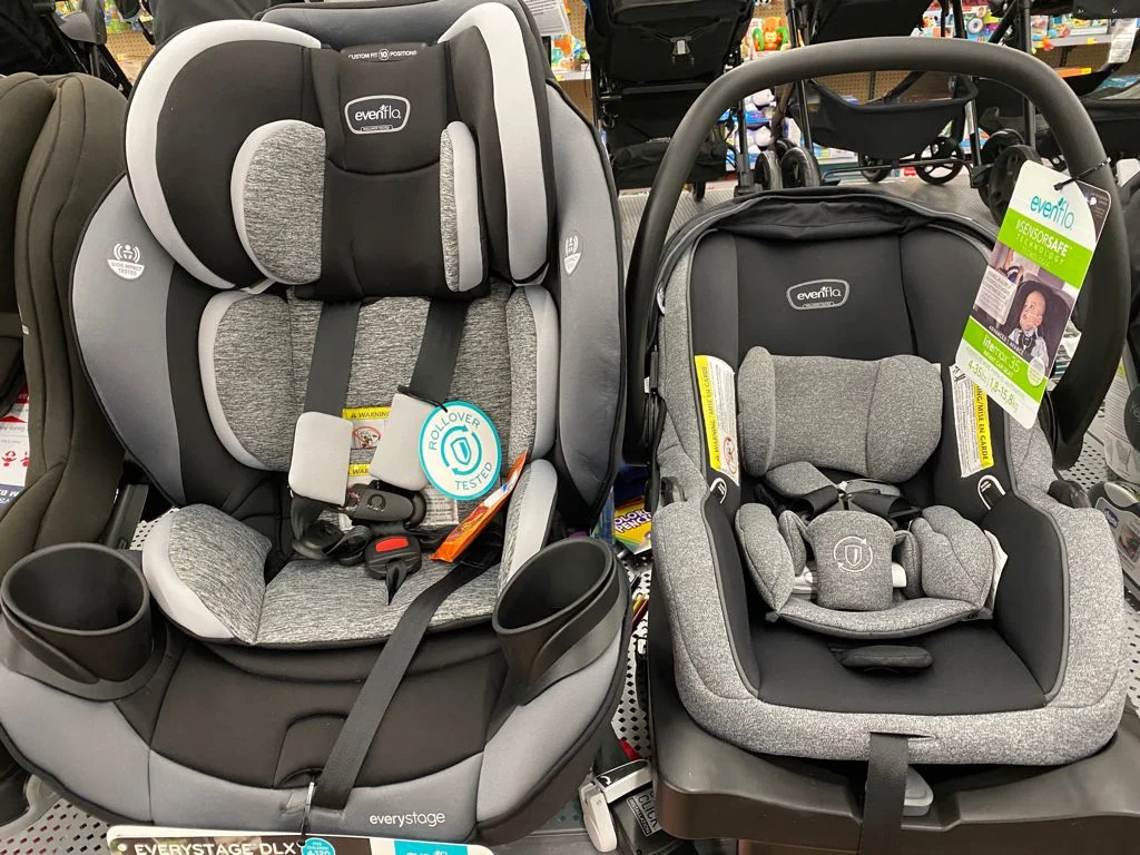 family transportation with car seat