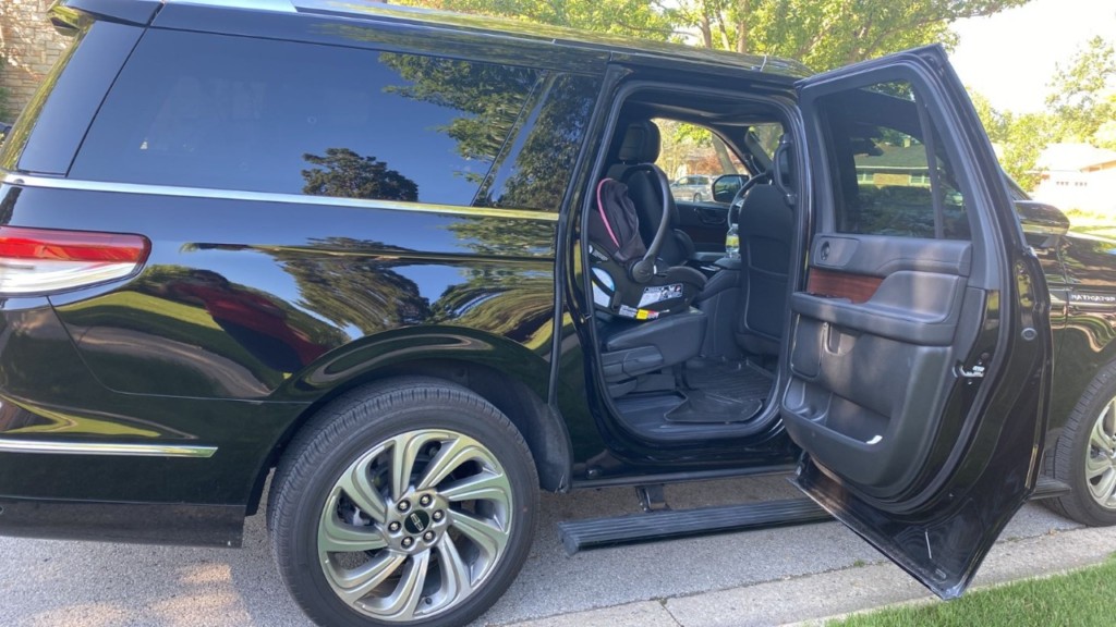 Limo with Kids Car Seat