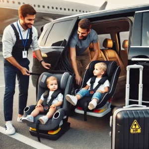 Airport Transportation with Car Seats